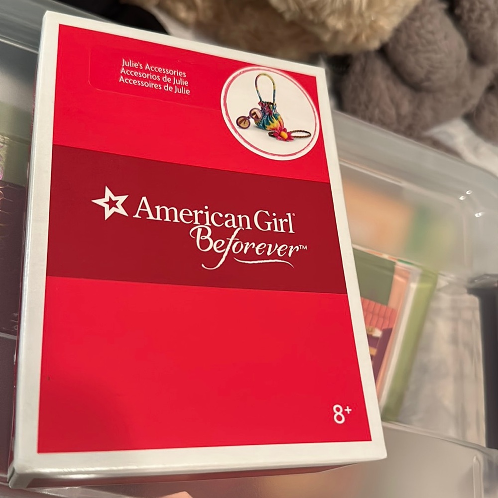 American Girl Julie’s accessories unopened